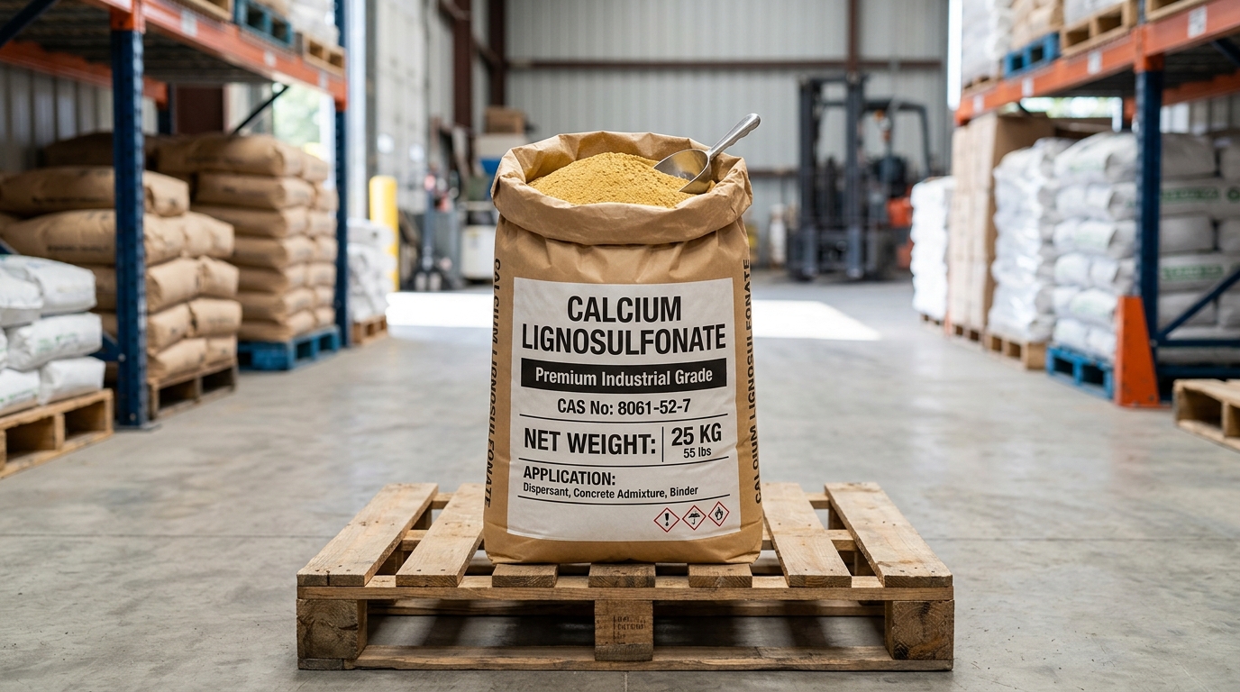 Calcium Lignosulfonate Concrete Additive Industrial Admixture
