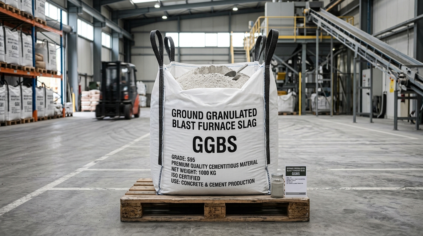 GGBS Ground Granulated Blast Furnace Slag for Concrete